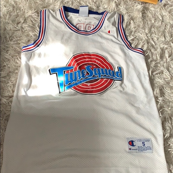 tune squad basketball jersey
